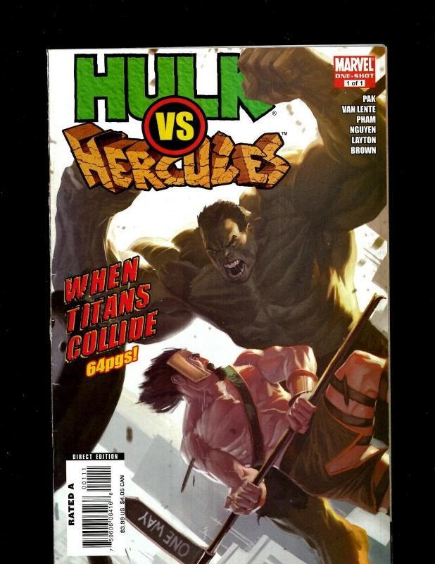 11 Comics Age of X Alpha 1 X-Men Pixie Strikes Back 4 Hulk vs Hercules 1 ++ J398