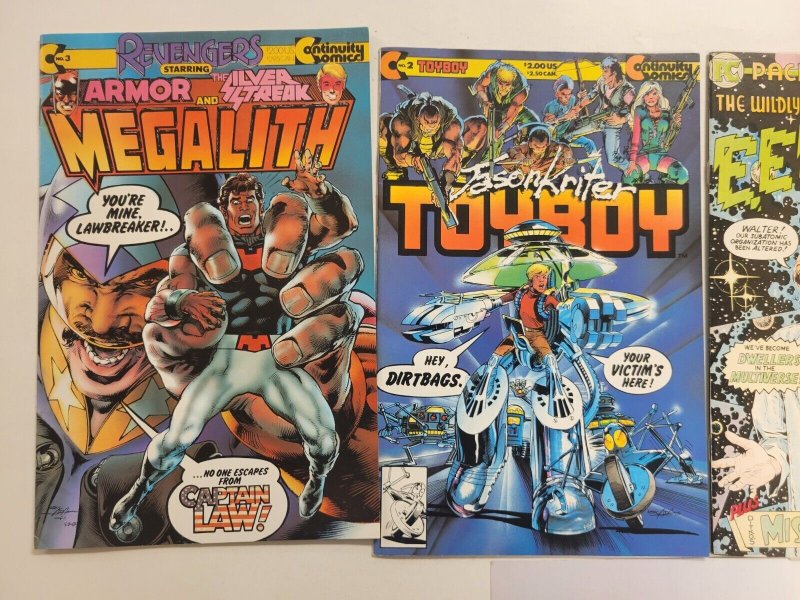 4 Community PC Comics #2 Toyboy +#3 Revengers +#3 Eerie Smith+ #4 Presents  TJ24