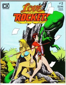 Love And Rockets #2 FN; Fantagraphics | 1st print Hernandez Bros. - we combine s 