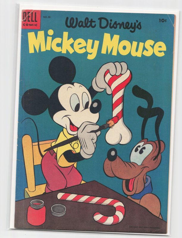 Mickey Mouse #39 (1954) Mickey Mouse