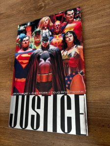 Justice DC Comics HARDCOVER Graphic Novel Comic Book Alex Ross 9 J389