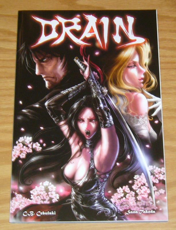 Drain TPB VF/NM sana takeda C.B. CEBULSKI bad girl martial arts