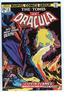TOMB OF DRACULA #27 - 5.0 - WP