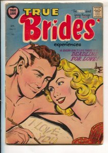 True Brides Experiences #11 1955-Swimsuit & Lighthouse cover-Circus story-For...