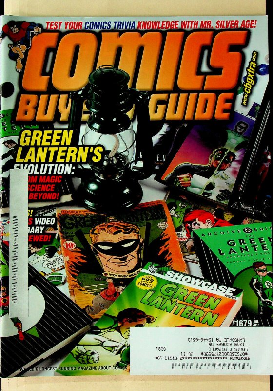 Comic Buyer's Guide #1679 Jul 2011 - Krause Publications 