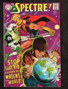 Spectre #4 ~ Neal Adams Story, Cvr and Art ~ 1968 (4.5) WH