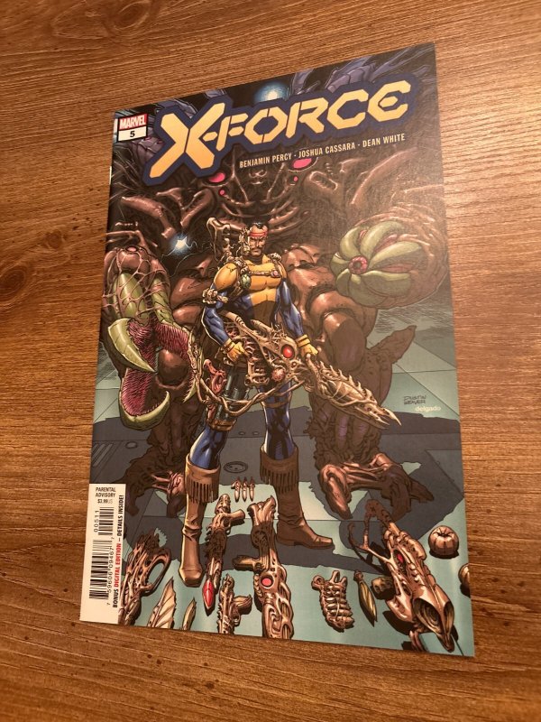 Lot Of 4 X-Force Marvel Comic Books # 5 6 7 8 NM X-Men Wolverine 10 J430