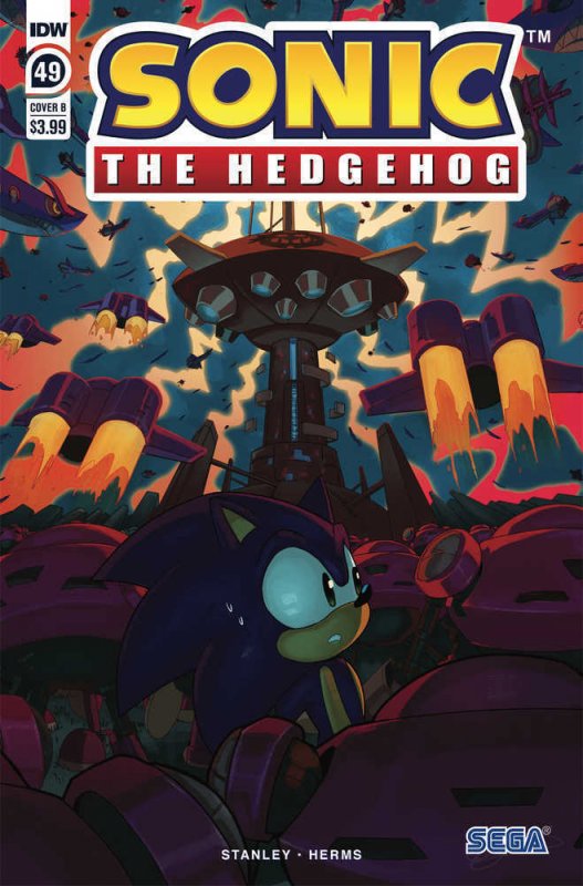 Sonic The Hedgehog #49 Cover B Gigi Dutreix 