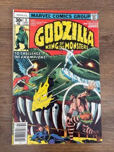 Godzilla # 3 VF Marvel Comic Book King Of The Monsters Champions Iceman 20 J282
