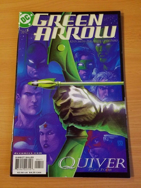 Green Arrow #4 ~ VERY FINE - NEAR MINT NM ~ (2001, DC Comics)