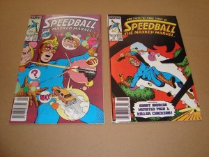 SPEEDBALL 1-10 (1988) COMPLETE MINI-SERIES - FREE SHIPPING