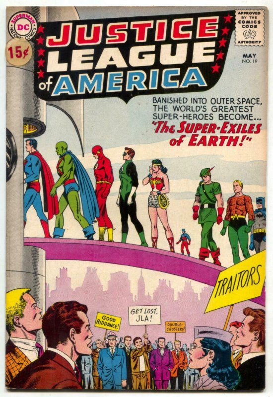 Justice League Of America Dc Silver Age F Vf Comic Books Silver Age Dc Comics