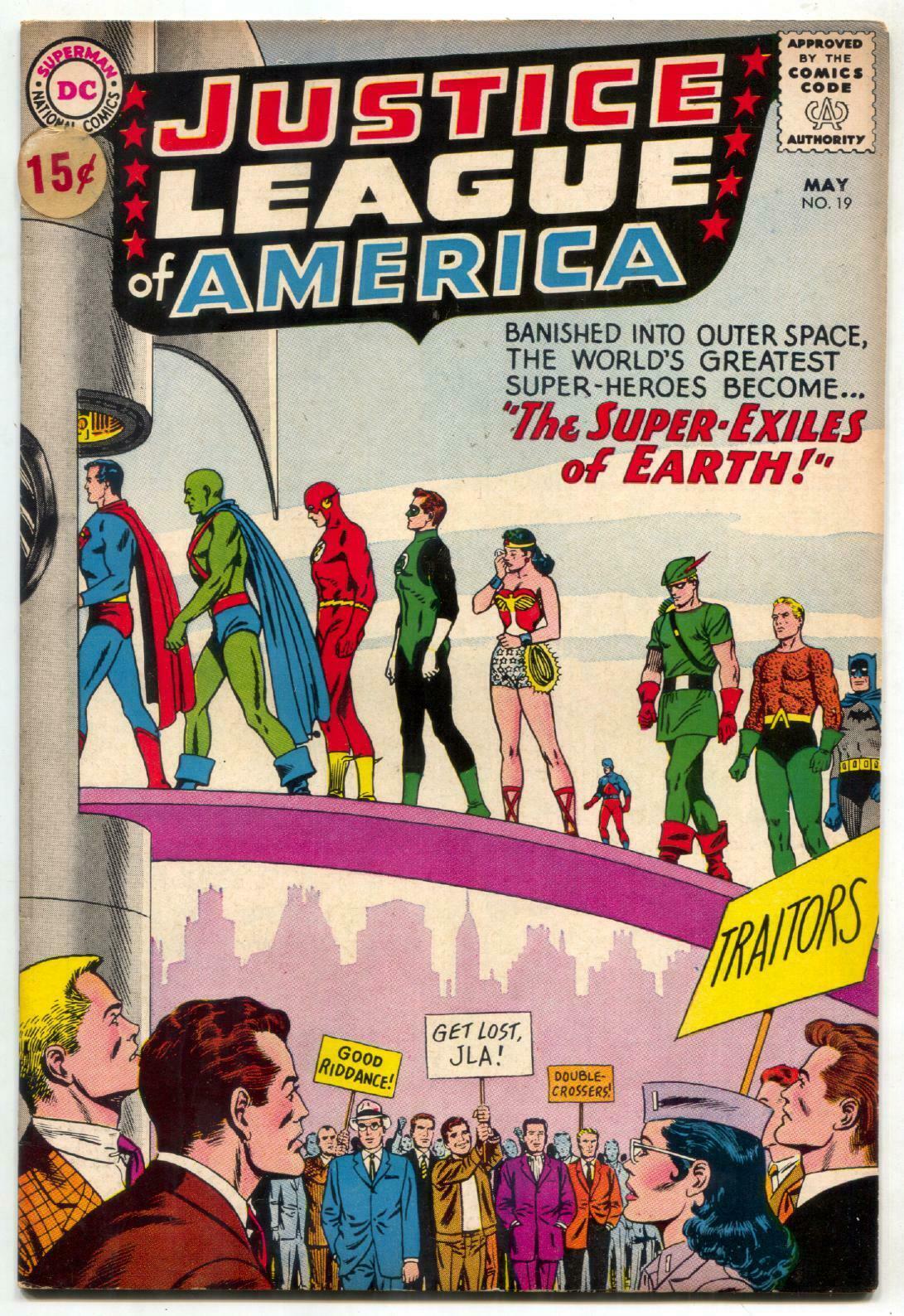 Justice League Of America #19 1963- DC Silver Age F/VF | Comic Books ...