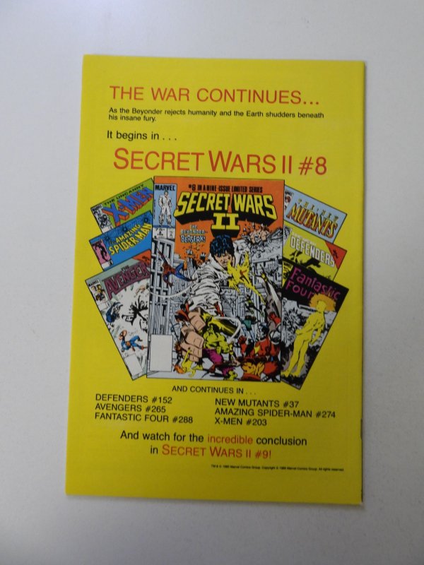 The Amazing Spider-Man #273 (1986) VF condition