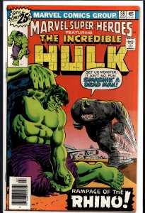 Marvel Super-Heroes #58 (1976) Hulk