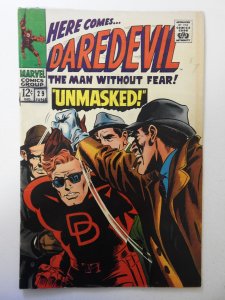 Daredevil #29 (1967) GD/VG Condition ink on front/back cover & 1 ad page