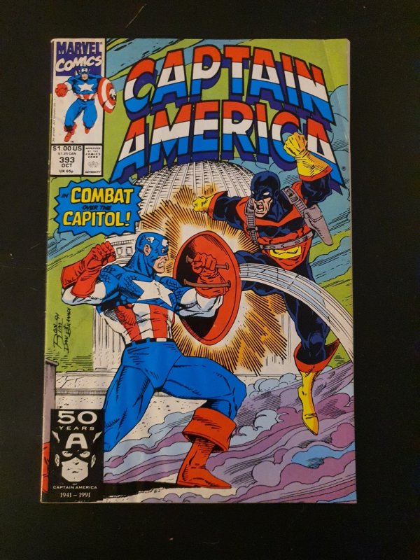Captain America #393 Direct Edition (1991)