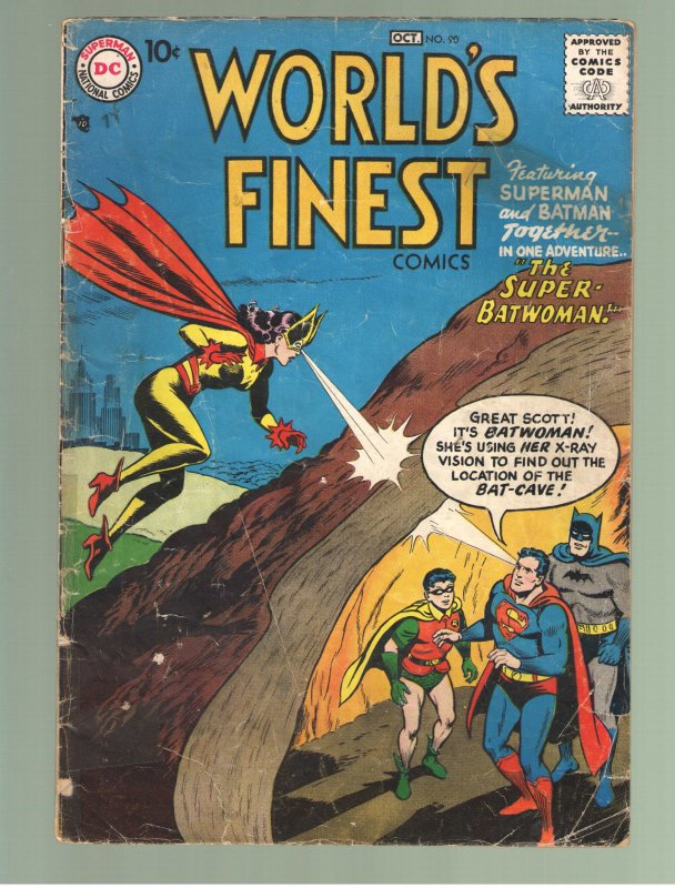 WORLDS FINEST 90 GD-/GD 1.8 to  2.0 Batwoman 1st APP IN W.F.3rd anywhere)