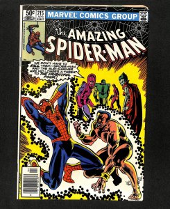 Amazing Spider-Man #215 Sub-Mariner Frightful Four!