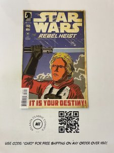 Star Wars Rebel Heist 4 NM 1st Print Variant Cover Dark Horse Comic Book 14 J226