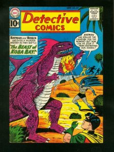 DETECTIVE COMICS #297 1961-MONSTER COVER-BATMAN-ROBIN-very good VG