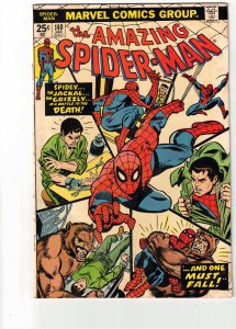 The Amazing Spider-Man #140 (1975) VG/FN Jackal, Grizzly Signed John Romita Snr!