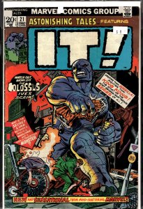 Astonishing Tales #21 (1973) It, the Living Colossus