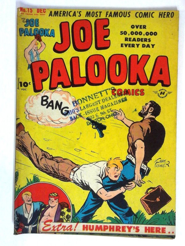 Joe Palooka #15 Humphrey Ham Fisher Harvey (1947) VG