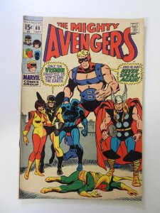 The Avengers #68 (1969) VG+ condition see description