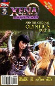 Xena: Warrior Princess: And the Original Olympics #2A FN ; Topps | Lucy Lawless 