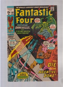 Fantastic Four #109 - John Buscema Art! (4.5) 1971
