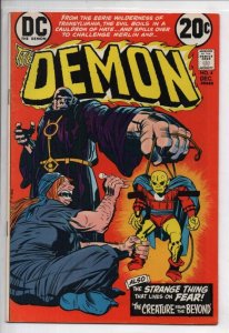 DEMON #4, FN+, Jack Kirby, 1972, Creature from Beyond,