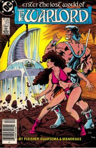 Warlord (DC) #124 (Newsstand) VG ; DC | low grade comic