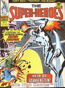 MARVEL SUPER-HEROES (UK MAG) (THE SUPER-HEROES) (1975 Series) #9 Fine