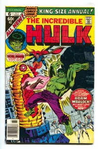 Incredible Hulk Annual #6 - 1977 - Marvel - VG+ - comic book