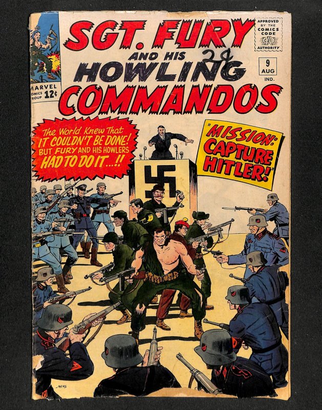 Sgt. Fury and His Howling Commandos #9