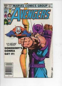 AVENGERS #222 223 224, VG+, TaskMaster, Marvel, 1963 1982, 3 issues in all