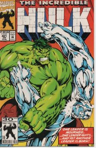 INCREDIBLE HULK #401 Marvel Comic 1993 Early Maestro Appearance VF+