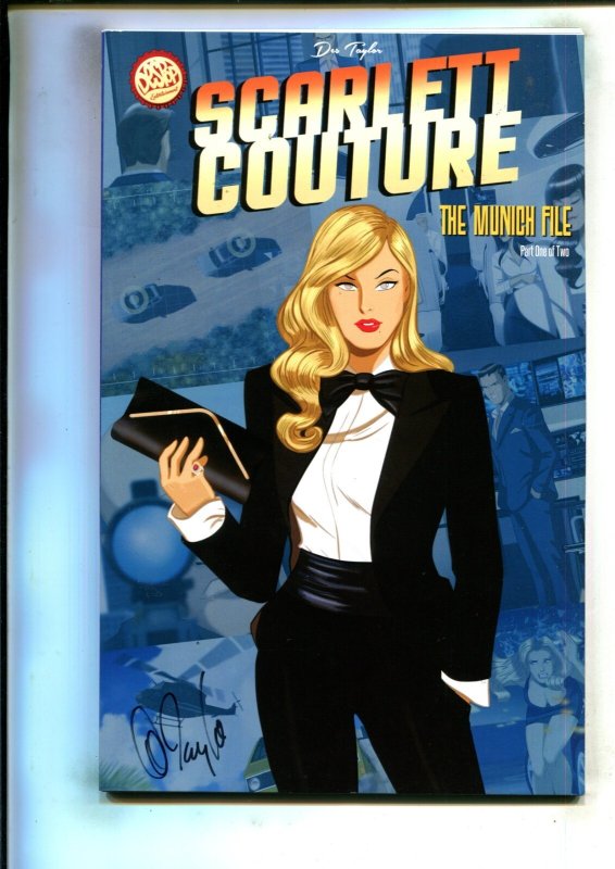 SCARLETT COUTURE: THE MUNICH FILE #1(9.0/9.2)SIGNED, ZOOP CROWDFUNDING EXC!!2010