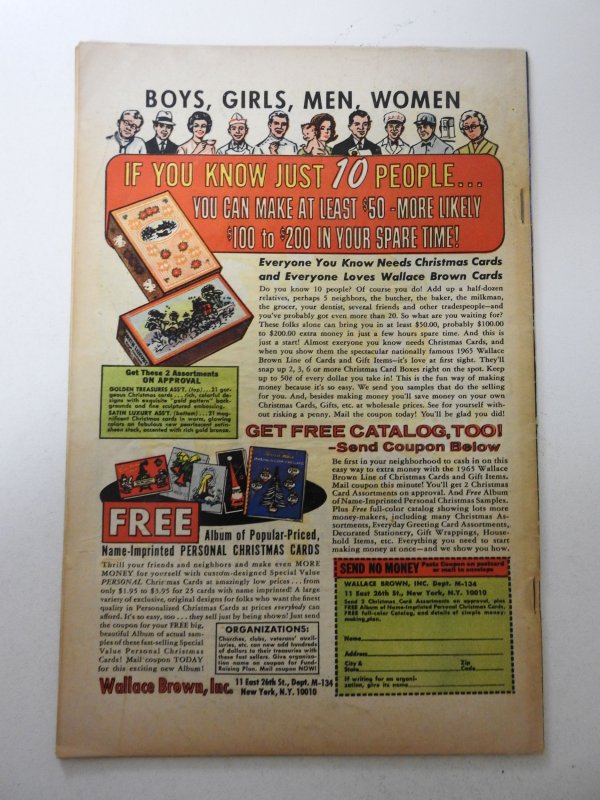 Strange Tales #136 (1965) VG Condition moisture stain