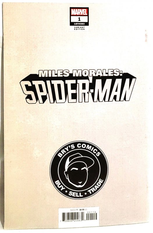 Miles Morales: Spider-Man #1 Bry's Comics Inhyuk Lee Variant Cover (Marv...
