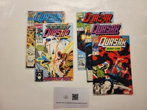 5 Quasar Marvel Comic Books #10 20 37 45 46 27 TJ7