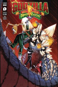Godzilla vs Mighty Morphin Power Rangers II #1 Cover B Variant Comic Book 2024