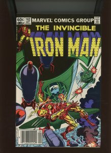 (1982) Iron Man #162: BRONZE AGE! NEWSSTAND COPY! THE MENACE WITHIN! (9.2 OB)