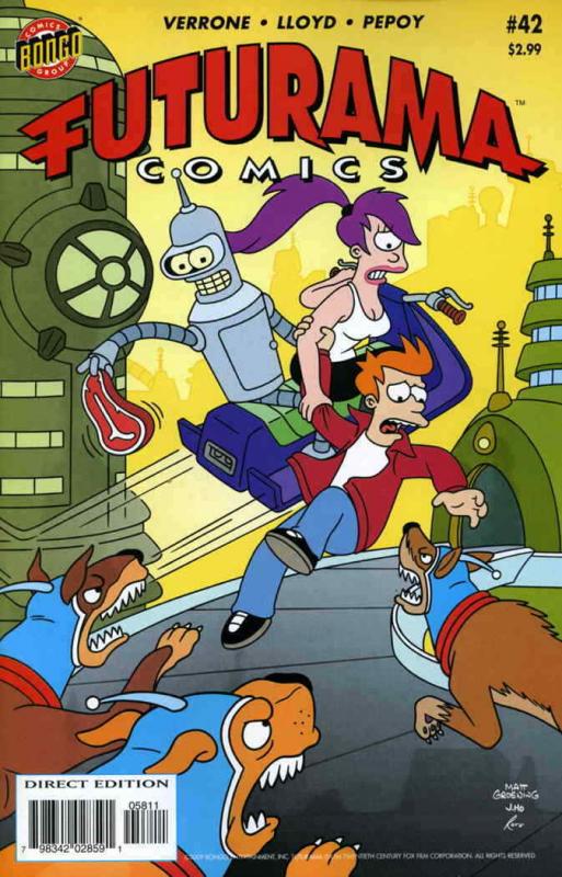 Futurama (Bongo) #42 VF; Bongo | save on shipping - details inside