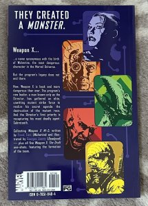 Weapon X: The Draft Volume #1 Marvel Trade Paperback TPB SC