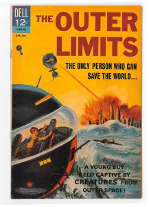 Outer Limits (1964) #6 VG/FN, great alien space ship cover