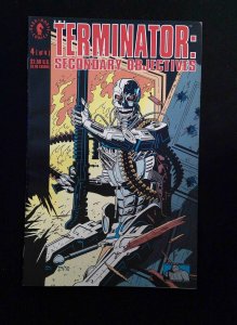 Terminator  Secundary Objectives #4  DARK HORSE Comics 1991 VF+