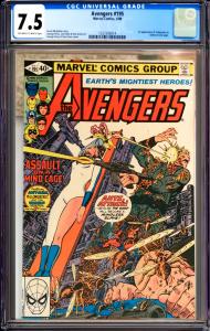 Avengers #195 CGC Graded 7.5 1st Appearance of Taskmaster