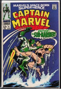 Captain Marvel #4 (1968)